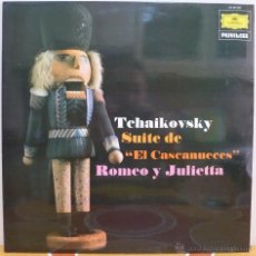 Discos de vinilo: TCHAIKOVSKY - EL CASCANUECES · ROMEO Y JULIETA (LP DGG 1979). Lote 308325758
