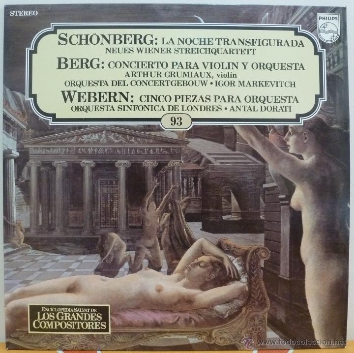 Discos de vinilo: SCHONBERG &middot; BERG &middot; WEBERN (LP PHILIPS) - Foto 1