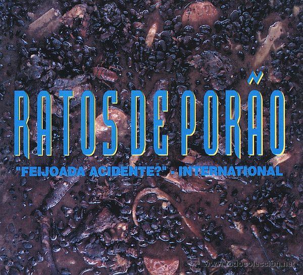 Discos de vinilo: RATOS DE PORAO-FEIJOADA ACIDENTE? INTERNATIONAL,CD - Foto 1