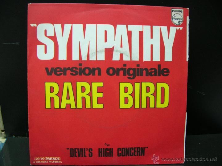 Discos de vinilo: RARE BIRD - SYMPATHY / DEVILS HIGH CONCERN - EDICION FRANCESA PHILIPS - Foto 1