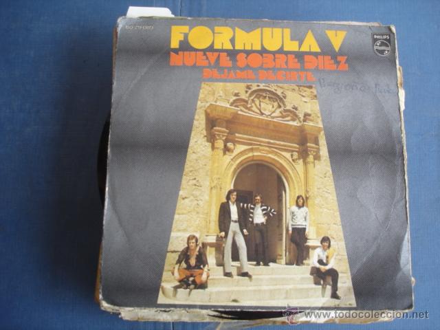 Discos de vinilo: FORMULA V NUEVE SOBRE DIEZ - Foto 1