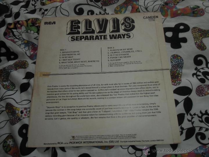 Discos de vinilo: ELVIS BUEN ESTADO LP - Foto 2