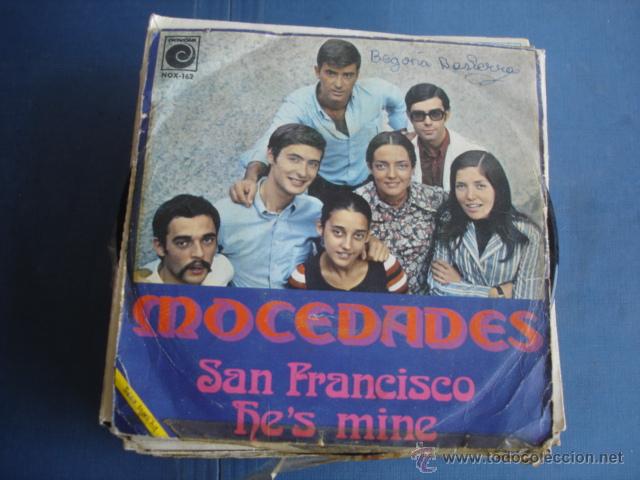 Discos de vinilo: MOCEDADES  SAN FRANCISCO / HE&acute;S MINE - Foto 1