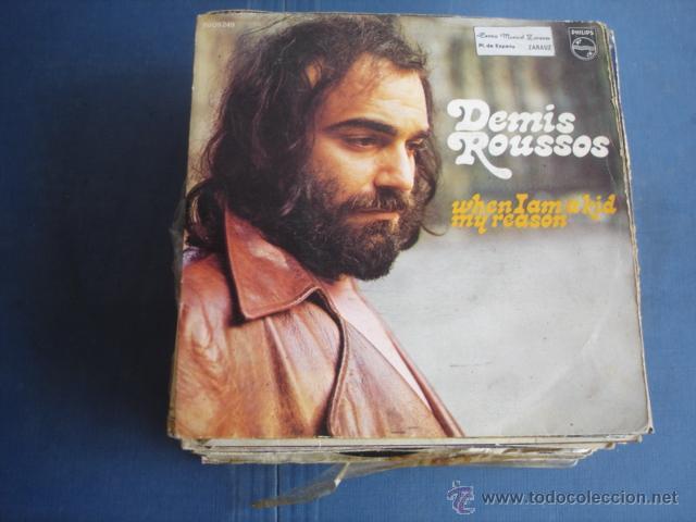 Discos de vinilo: Demis Roussos   When I Am A Kid/ My Reason - Foto 1