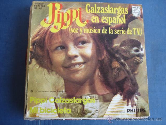 Discos de vinilo: Inger Nilsson Pippi Calzaslargas (En Espa&ntilde;ol) - Foto 2