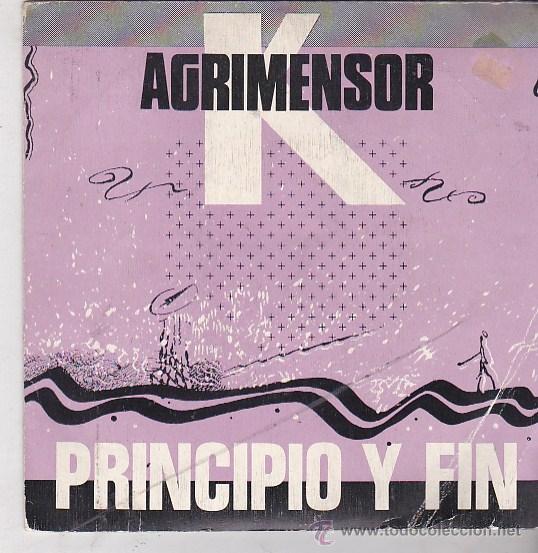 Discos de vinilo: AGRIMENSOR K, PRINCIPIO Y FIN / EL CASTILLO. PANCOLA 1982 - Foto 1