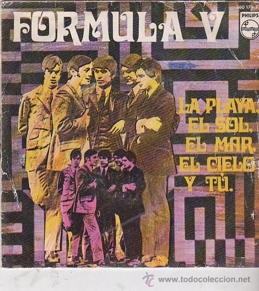 Discos de vinilo: FORMULA V. LA PLAYA / EL / EL MAR/ EL CIELO Y T&Uacute;. PHILIPS 1968 - Foto 1