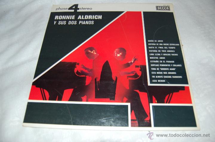 Discos de vinilo: RONNIE ALDRICH y sus dos pianos - Foto 1
