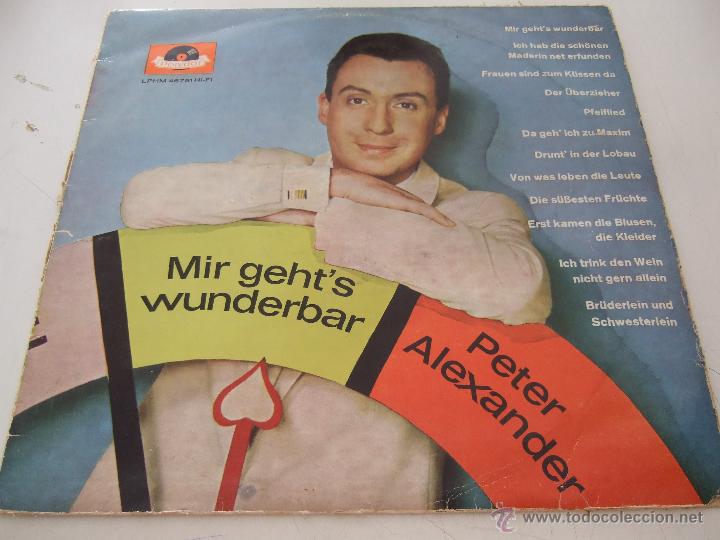 Discos de vinilo: PETER ALEXANDER - Foto 1