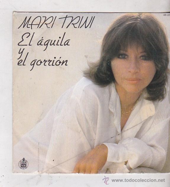 Discos de vinilo: MARI TRINI.   EL  AGUILA  Y EL GORRION. HISPAVOX 1982 - Foto 1