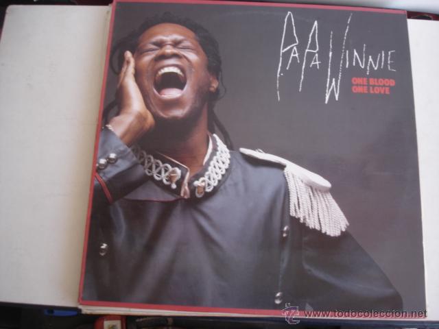 Discos de vinilo: Papa Winnie     One Blood One Love - Foto 1