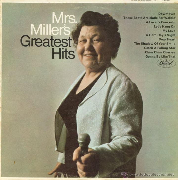 Discos de vinilo: MRS MILLER. GREATEST HITS. LP - Foto 1