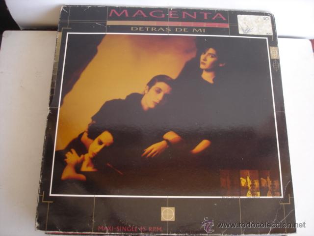 Discos de vinilo: Magenta Detr&aacute;s De M&iacute;   MAXI PROMO - Foto 1