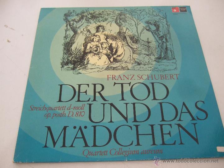 Discos de vinilo: DER TOD UND DAS M&Auml;DCHEN - Foto 1