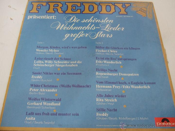Discos de vinilo: FREDDY - Foto 2
