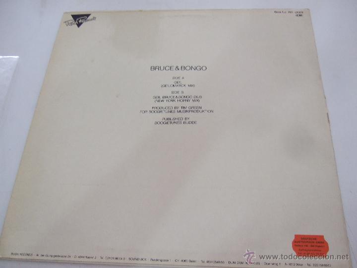 Discos de vinilo: BRUCE & BONGO - Foto 2