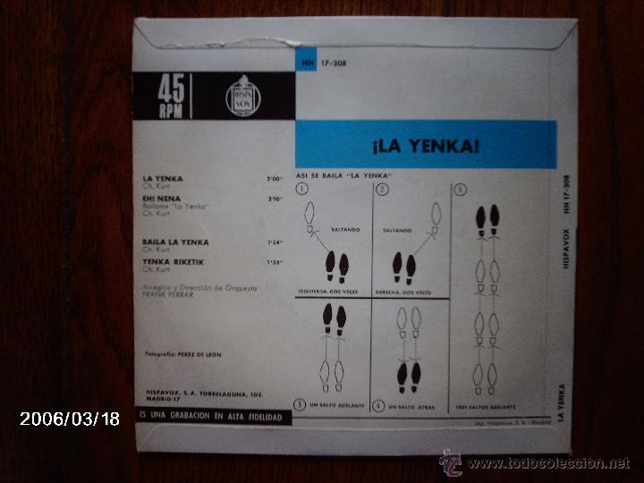 Discos de vinilo: johnny and charley  -  la yenka  +   3 - Foto 2