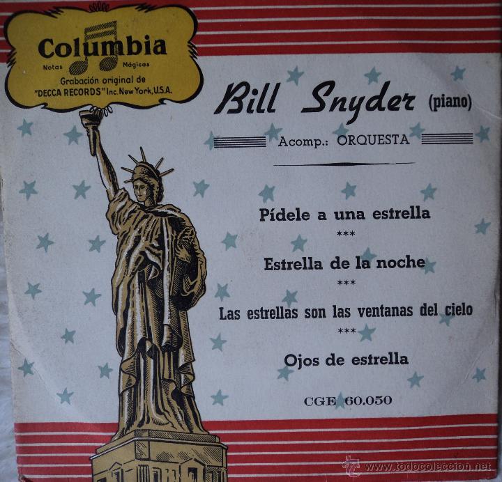 Discos de vinilo: Bill Snyder - P&iacute;dele a una estrella - Edici&oacute;n de Espa&ntilde;a - Foto 1