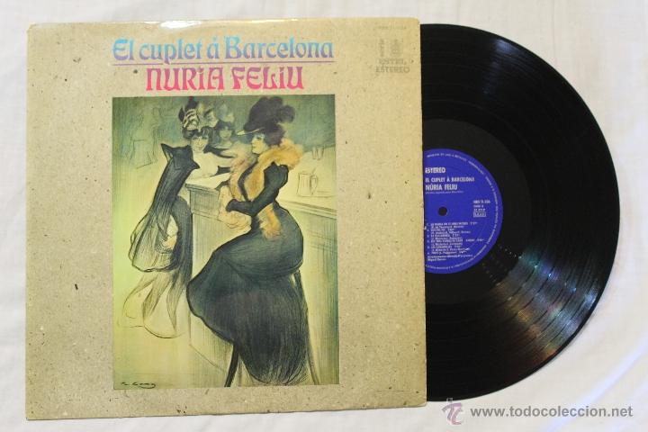 Discos de vinilo: NURIA FELIU EL CUPLET A BARCELONA - Foto 1