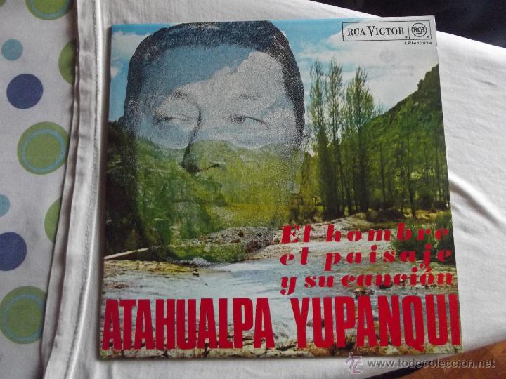 Disques de vinyle: EL HOMBRE EL PAISAJE Y SU CANCION DE ATAHUALPA YUPANQUI ( NO PUEDO PROBARLO )