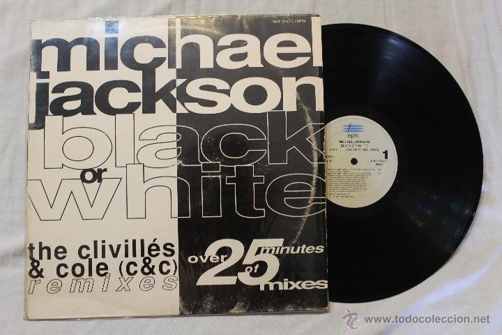 michael jackson black or white remix maxi 25 mi - Compra venta en  todocoleccion