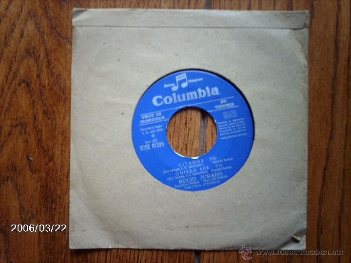 Discos de vinilo: roc&iacute;o jurado  -  gitanos  +  3 - Foto 1