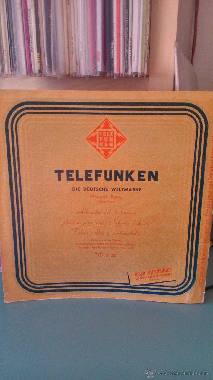 Discos de vinilo: MAURICE RAVEL - TELEFUNKEN - Foto 1