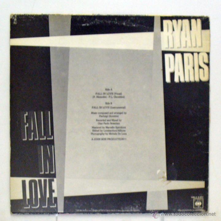 Discos de vinilo: Ryan Paris - Fall In Love (Maxi Single Vinilo) - Foto 2