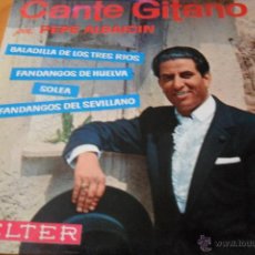 Discos de vinilo: PEPE ALBAICIN - CANTE GITANO - EP 1963