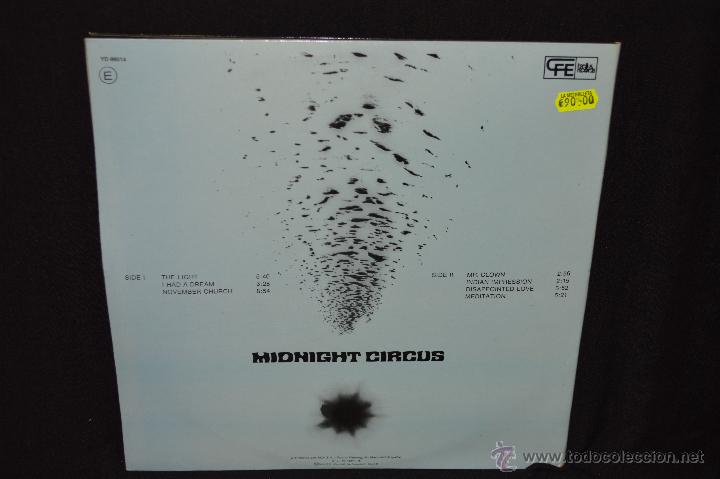 Discos de vinilo: MIDNIGHT CIRCUS - MIDNIGHT CIRCUS - LP 1972 - KRAUTROCK - Foto 2