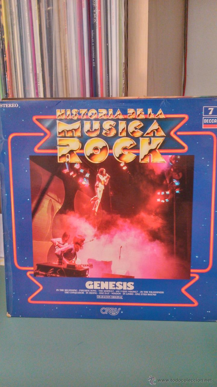Discos de vinilo: GENESIS - HISTORIA MUSICA ROCK - Foto 1