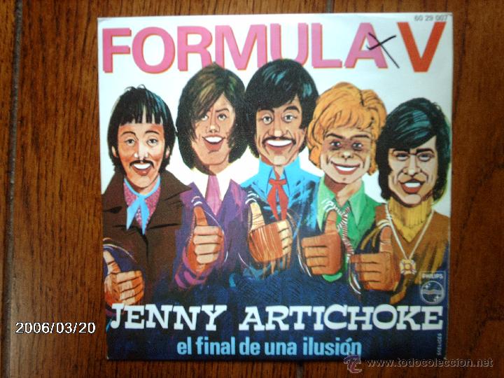 Discos de vinilo: formula V  -  jenny artichoke  -  el final de una ilusi&oacute;n - Foto 1