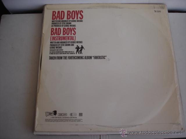 Discos de vinilo: WHAM! BAD BOYS - Foto 2