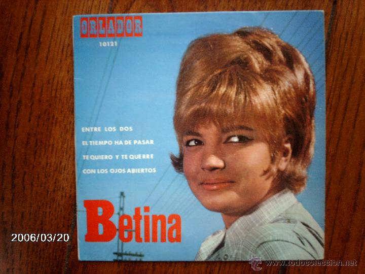 Discos de vinilo: betina  -  entre los dos  +  3 - Foto 1