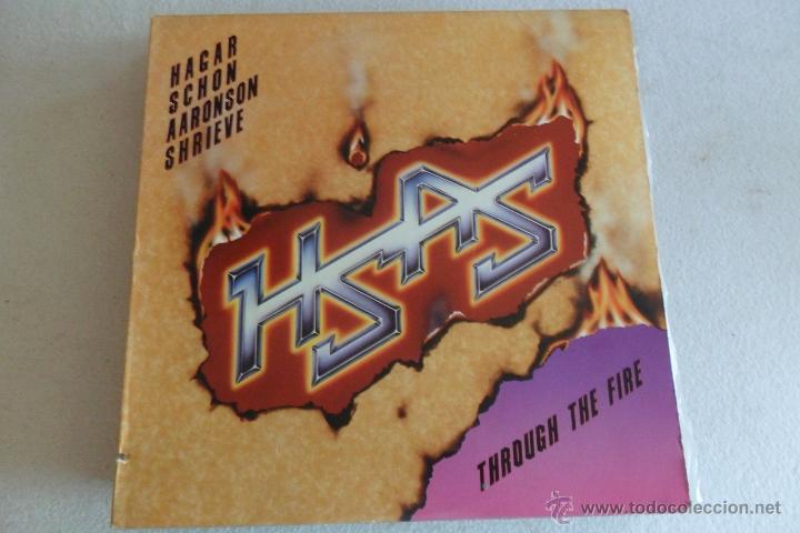 Discos de vinilo: HAGAR SCHON AARONSON SHRIEVE - THROUGH THE FIRE 1983 - Foto 1