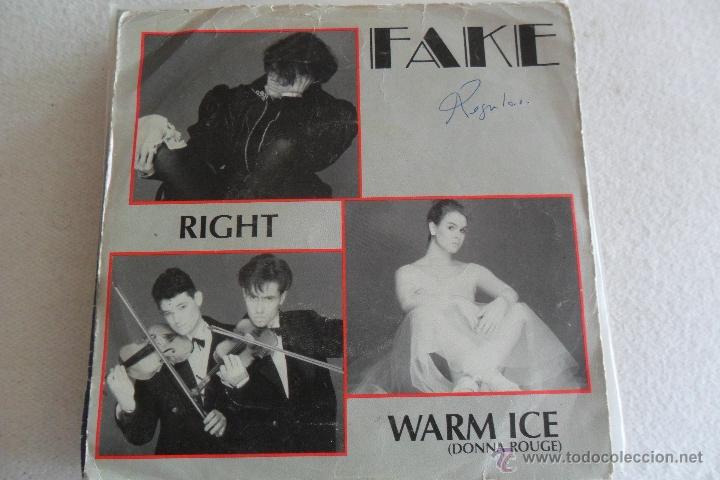 Discos de vinilo: FAKE - RIGHT 1984 - Foto 1