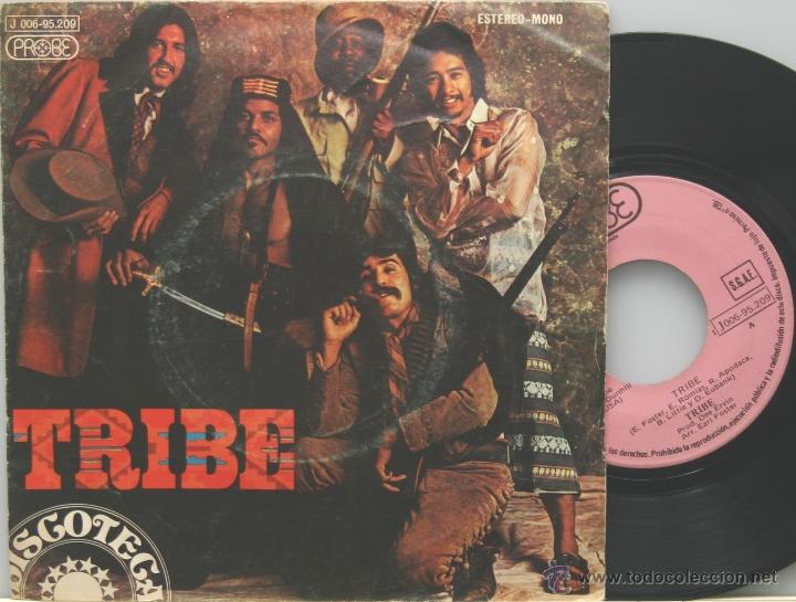 Discos de vinilo: TRIBE tribe-learn to love single EMI Odeon 1974 - Foto 1