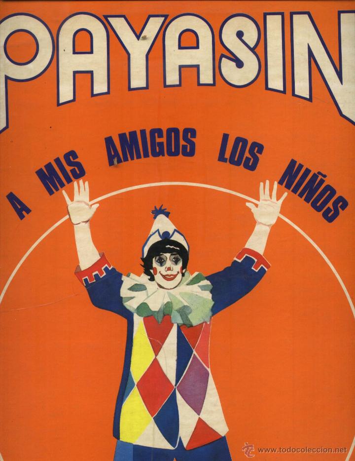 Discos de vinilo: Payasin - A mis amigos los ni&ntilde;os - Foto 1