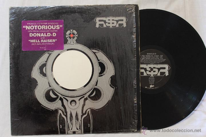 Discos de vinilo: DONAL-D NOTORIOUS HELL RAISER MAXI SINGLE EPIC 1980 - Foto 1