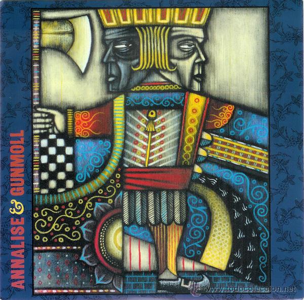 Discos de vinilo: GUNMOLL & ANNALISE - SPLIT,SINGLE BLUE VINYL - Foto 1