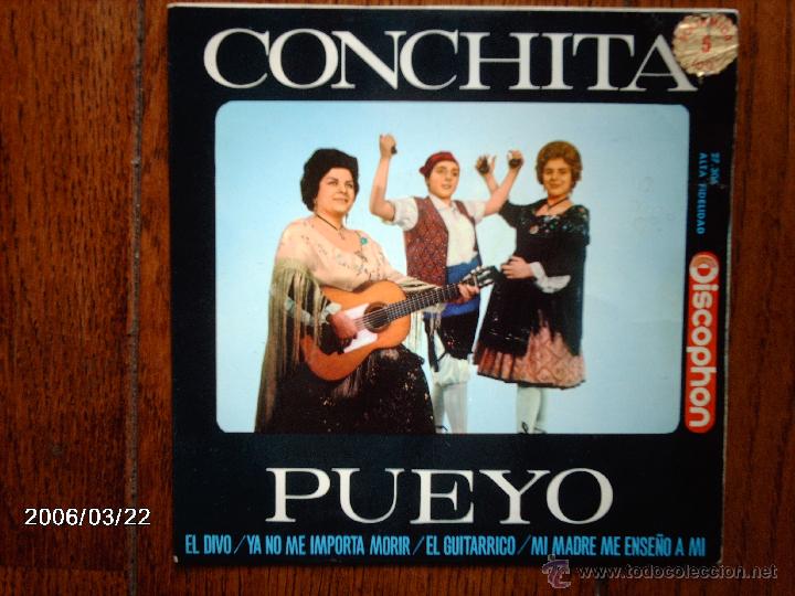 Discos de vinilo: conchita pueyo - el divo + 3 - Foto 1