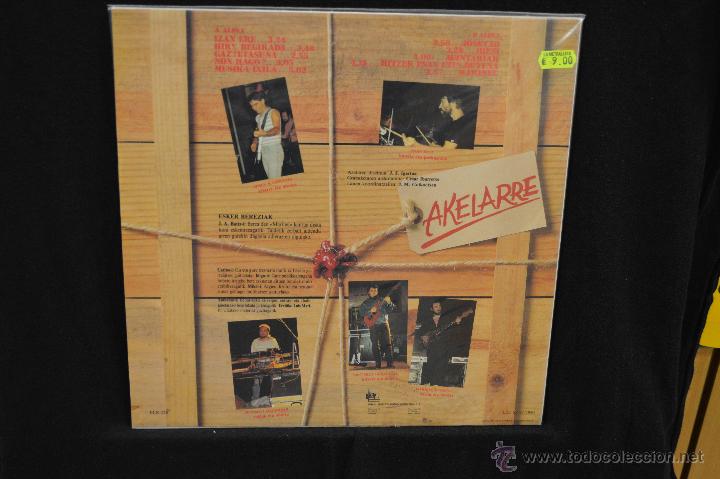 Discos de vinilo: AKELARRE - AKELARRE - LP - Foto 2