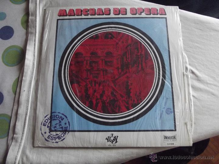 Discos de vinilo: MARCHAS DE OPERA ( NO PUEDO PROBARLO ) - Foto 1