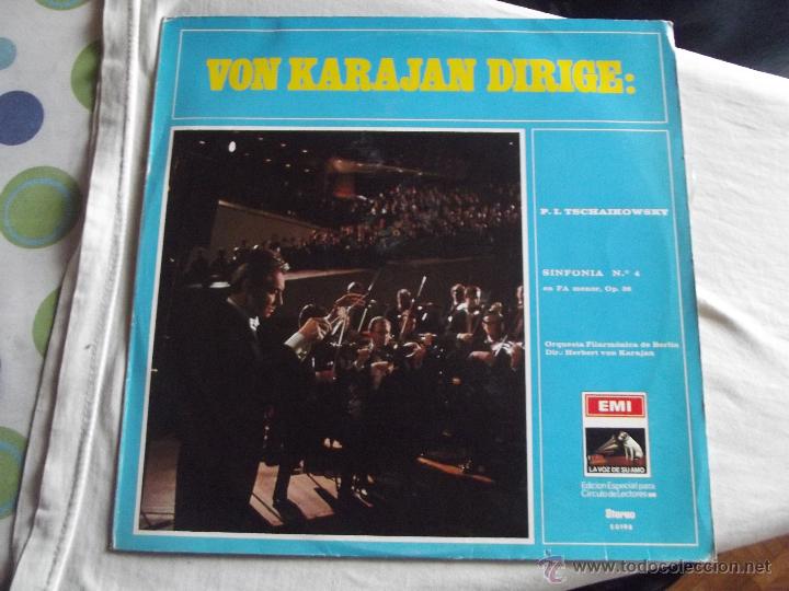 Discos de vinilo: VON KARAJAN DIRIGE  ( NO PUEDO PROBARLO ) - Foto 1