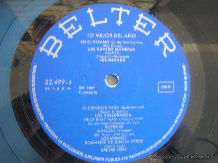Discos de vinilo: Various ?&ndash; Lo Mejor Del A&ntilde;o 1970 - Foto 3
