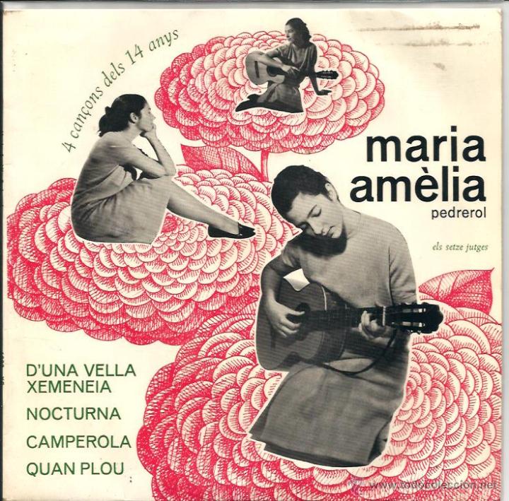 EP MARIA AMELIA PEDREROL : D´UNA VELLA XEMENEIA (Música - Discos de Vinilo - EPs - Cantautores Españoles)