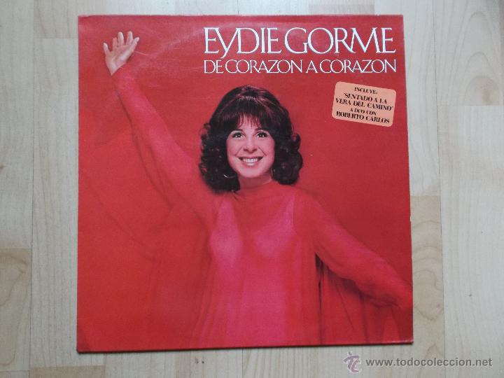 Discos de vinilo: EYDIE GORME -DE CORAZON A CORAZON - EPIC - 1989 - Foto 1