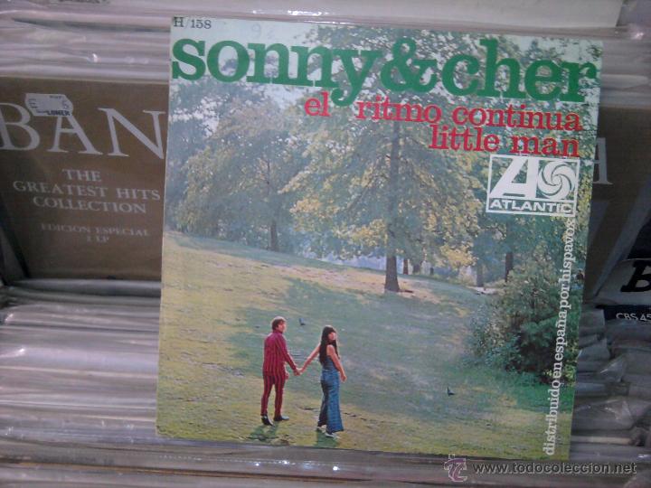 Discos de vinilo: SONNY & CHER, EL RITMO CONTINUA, ATLANTIC, HISPAVOX, H 158 - Foto 1