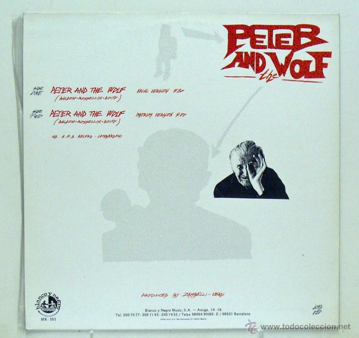 Discos de vinilo: Peter And The Wolf - Peter And The Wolf (Maxi Single Vinilo) - Foto 2