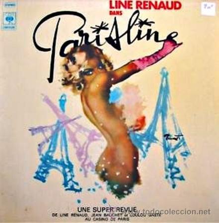 Discos de vinilo: LINE RENAUD. DANS PARISLINE. LP - Foto 1